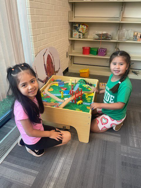 What an amazing resource for summer right here in MH! Our newly remodeled MHPL has everything! Thank you to Ms. Vanessa &amp; Ms. Ellen for the tour and project. 🥰🐾❤️📚 <a href="/hillerwildcats/">Hiller Elementary | The Lamphere Schools</a> #wearelamphere