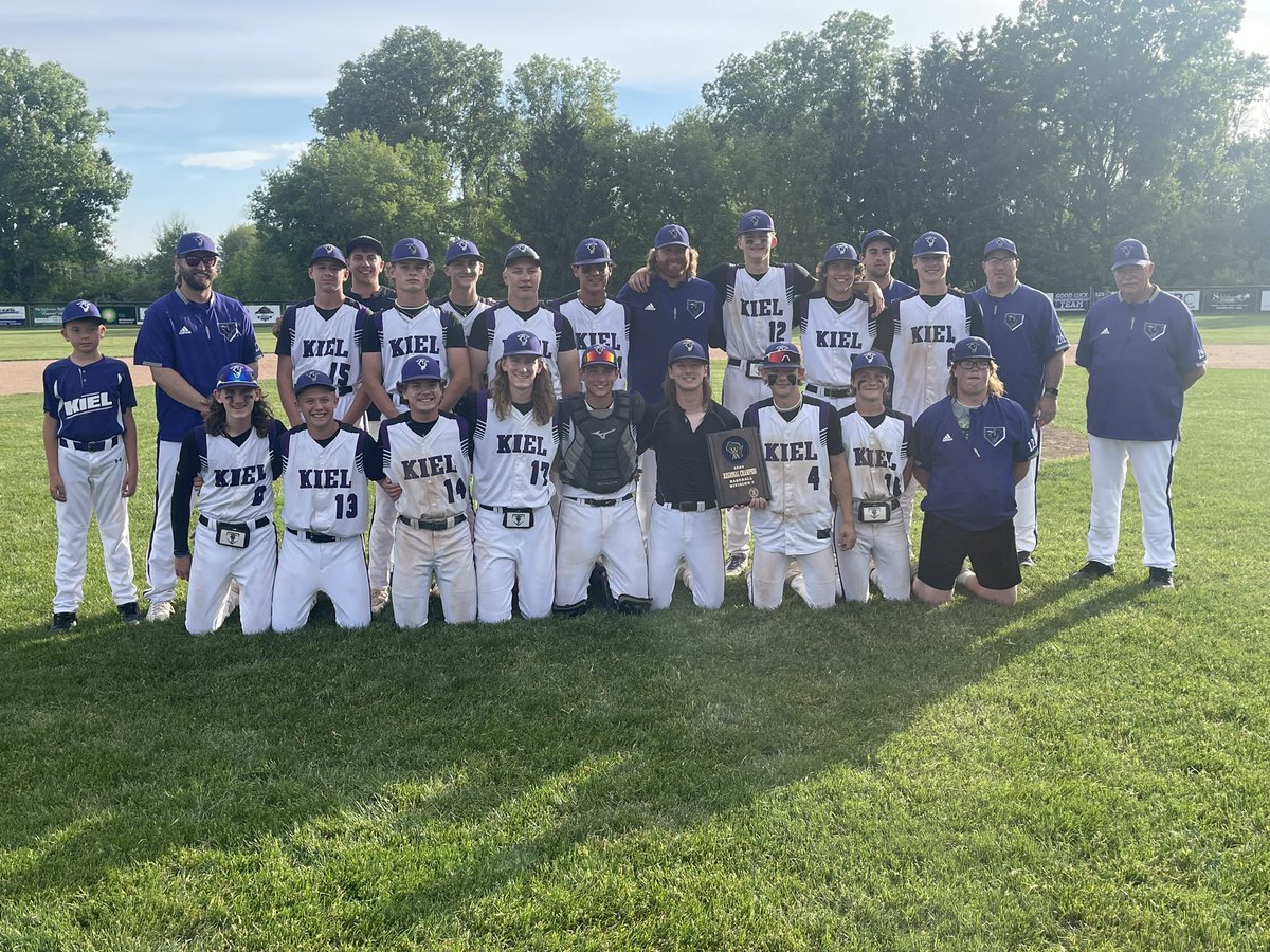 KielHSRaiders's tweet image. Congrats @KielBaseball 
Regional Champs!!!
#RaiderPride