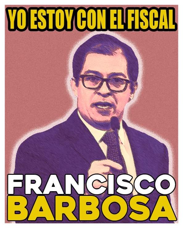 waldoalarconho1's tweet photo. Apoyo al fiscal Barbosa porque me gusta la legalidad.

@FiscaliaCol 
#PetroNarcoDictador https://t.co/ZChHjaIqIr