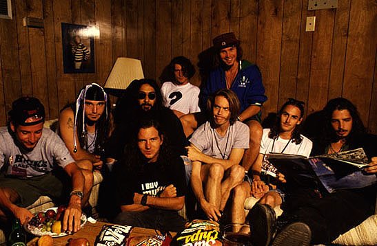Pearl Jam and Soundgarden by Lance Mercer
