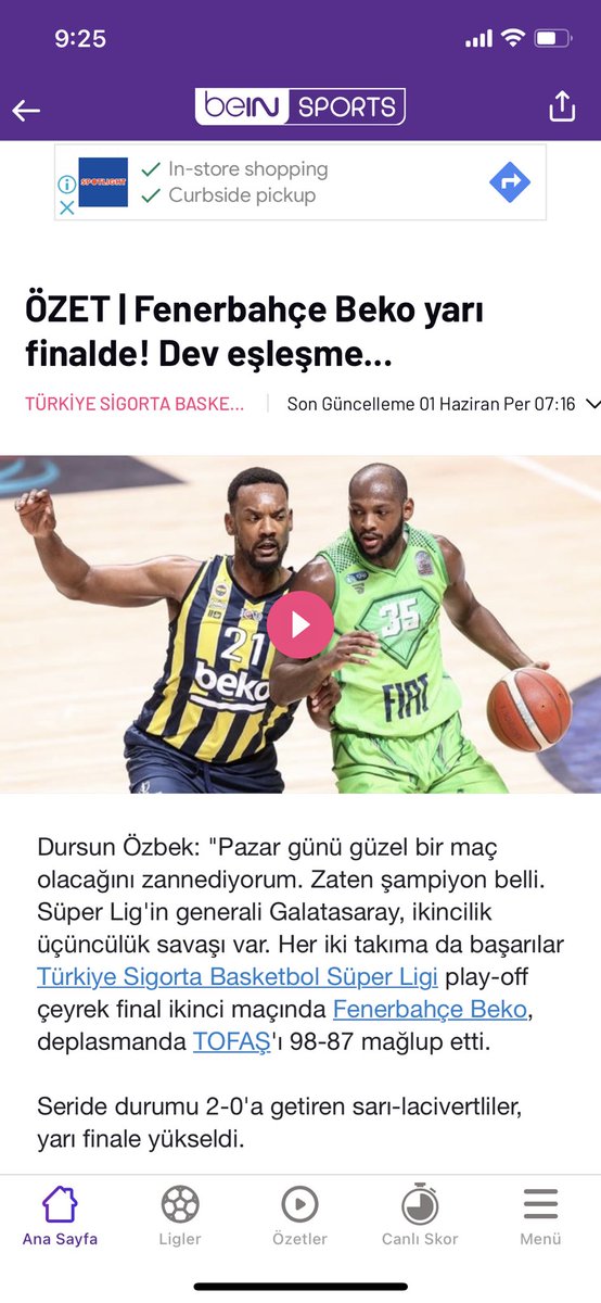 Tofaş-Fb basket maçı haberinin ön ilk paragrafına yanlışlıkla gs yi koyan editörün ben yanlışlıkla amk.