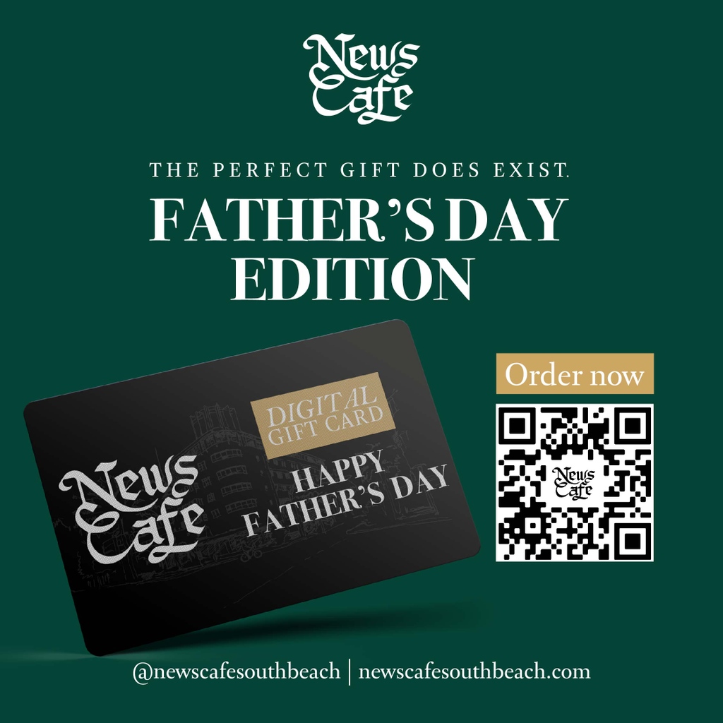 Surprise your dad with the gift of a delicious meal at News Cafe this Father's Day! Our gift cards are the perfect way to show your appreciation. ☕️❤️

toasttab.com/news-cafe/gift… 

 #FathersDayGift #NewsCafe #FathersDay #GiftCard #MiamiBeach #Florida