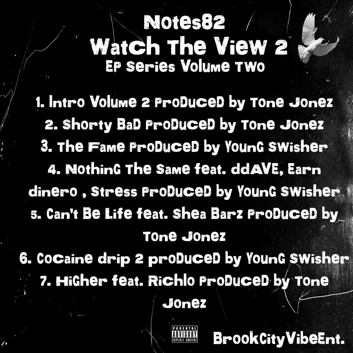 Notes82_'s tweet image. Checkout @earn_dinero tomorrow on my brand new ep “Watch The View 2 EP Series Volume Two” track 4 Nothing The Same