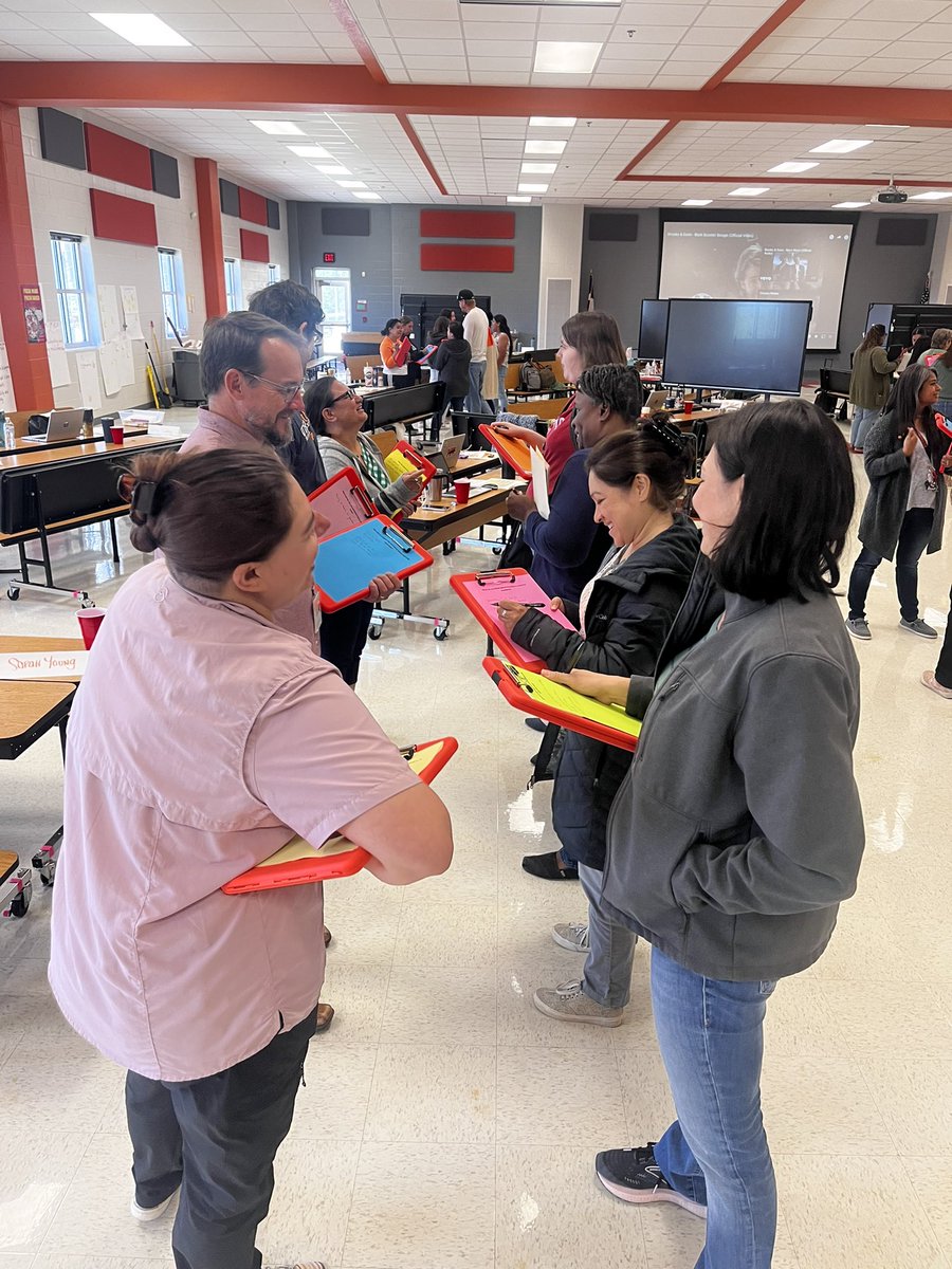 JoAnneVParra's tweet image. The Curriculum Design Team was sharing their a-has during the boot scootin boogie #learningroutines #engagement @BrandiHendrix14 @MVISD