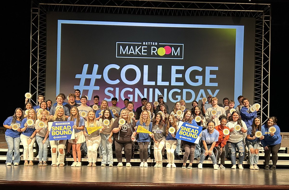 We are so proud of every single student who has made the decision to go to college, the military, or earn a certificate this #CollegeSigningDay season 🎉

And if you haven’t decided just yet, we’re still here to cheer you on! Tag us once you’ve made your decision, we can’t wait💫