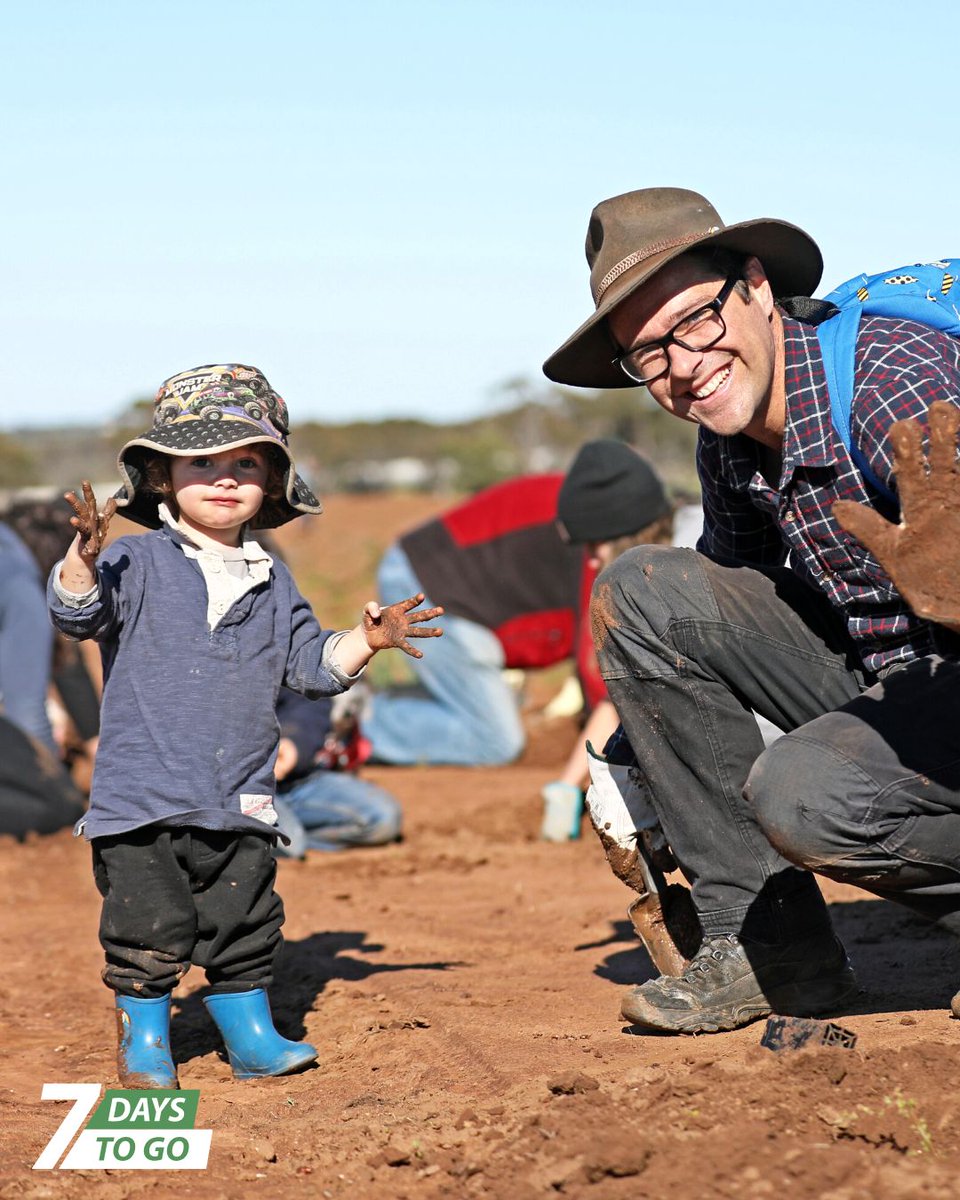 We're just 7️⃣ days away! Are you bringing the kids? The Bio·R Planting Festival is a family-friendly event! 

🗓 10-11, 17-18 &amp; 24-25 June
⏰ 9:30am
📍 Frahns Farm (Frahns Farm Rd Site)

Register at bior.org.au/23

#bior #biorplantingfestival #frahnsfarm
#treeplanting