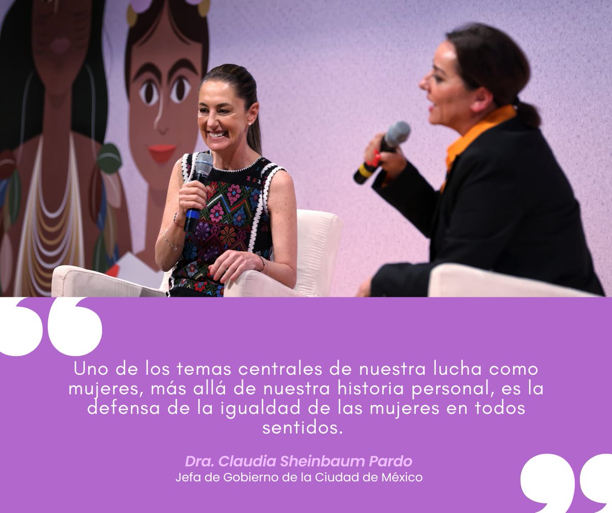 “La lucha por los derechos de las mujeres es una lucha en contra de todas las desigualdades”.
#MujeresDeAmérica