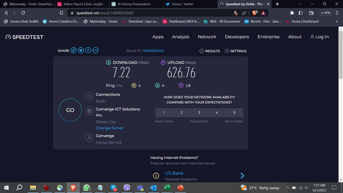 what's wrong with the download speed?  this has been going on for 2 days now @Converge_CSU