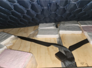 On May 21, following a K9 alert, <a href="/CBPElCentro/">CBP El Centro</a>'s Indio Station Border Patrol agents arrested a Mexican national for attempting to smuggle 7lbs of fentanyl and 33lbs of cocaine through an immigration checkpoint.

More on this $340K seizure: go.dhs.gov/4BP