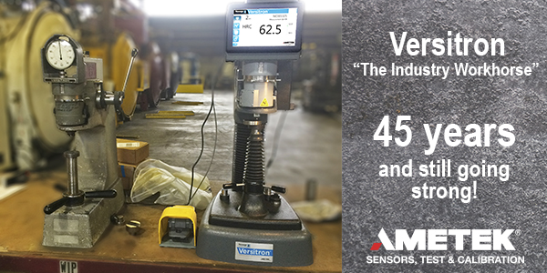 AMETEKSTC's tweet photo. Did you know that the Versitron (our most popular Rockwell tester) is also known as “The Industry Workhorse”? Over and over again, the Versitron has proven to be a good investment! https://t.co/Nf6gPlLOsb
#automotive
#automotiveindustry
#steel https://t.co/5x8tfDanwQ
