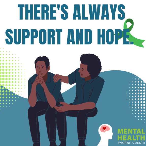 No matter how tough things may seem right now, there is always help available. If you or someone you know is in distress or crisis, call #988 for immediate access to mental health services. #MHAM2023 #Together4MH