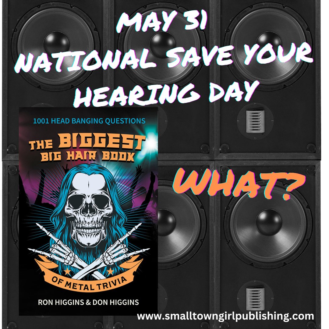 Save your hearing and read this book.
Available online and on bookshelves.

#musictrivia #trivia #music #trivianight #musicquiz #musichistory #triviaquestion #musiclover #triviaquestions #musicfacts #musician #triviatime #triviaquiz #triviagame #metaltrivia #heavymetal