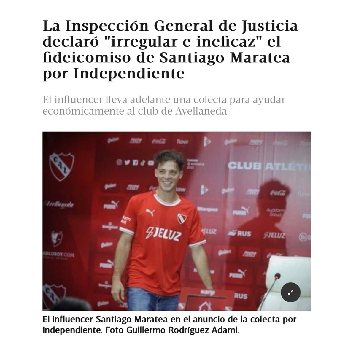 PatoBullrich's tweet photo. Cuando alguien, en lugar de sacar dinero del Estado o de un sindicato para financiar a un club, lo hace desde la generosidad de la gente, y lo inhabilitan, es venganza.

Odian cuando la sociedad se impone sobre la burocracia. https://t.co/updmJfFKVa