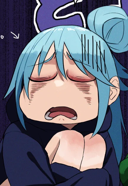 #同一人物とは思えない画像を貼れ 泣く前とギャン泣きした後のアクア様 