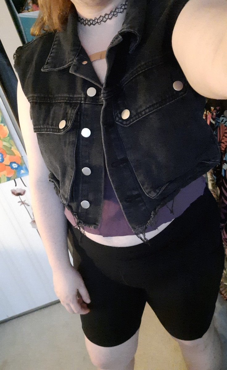 hiswitcherr's tweet photo. Testing a look for local pride weekend thats so Ed coded and gender euphoric (FOR ME!) (he/they) #ofmdpride https://t.co/EstF9edoh8