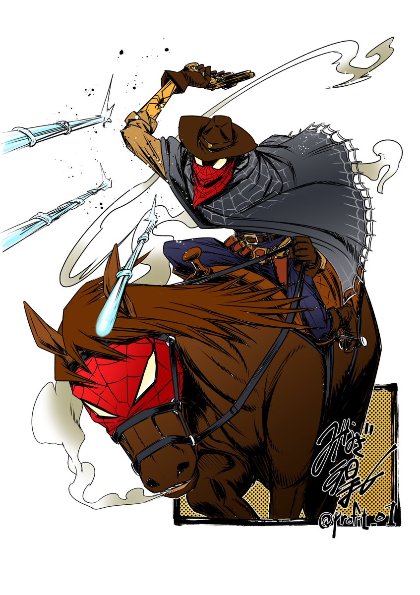 Profit_01's tweet image. #AcrossTheSpiderVerse  
#Webslinger ＆ #Widow 
#スパイダーマン 
#スパイダーマンアクロス・ザ・スパイダーバース  
あと15日