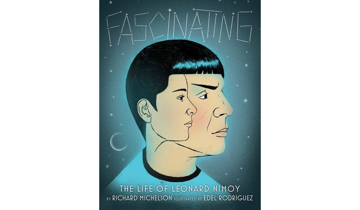 MathBRIX's tweet image. As #JewishAmericanHeritageMonth draws to a close, celebrate #Jewishheritage with the story of how Leonard Nimoy’s background led him to Spock in Fascinating: The Life of Leonard Nimoy by Richard Michelson. Get discussion questions &amp;amp; more from @MassBook massbook.org/fascinating