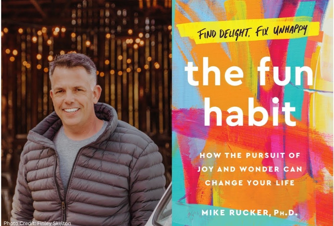 Next up in online #AuthorTalks: Join us for some joyous conversation with #author @performbetter about his newest book, #TheFunHabit, on June 7 at 1 pm. Register and view more Author Talks at washoelibrary.org/authortalks.