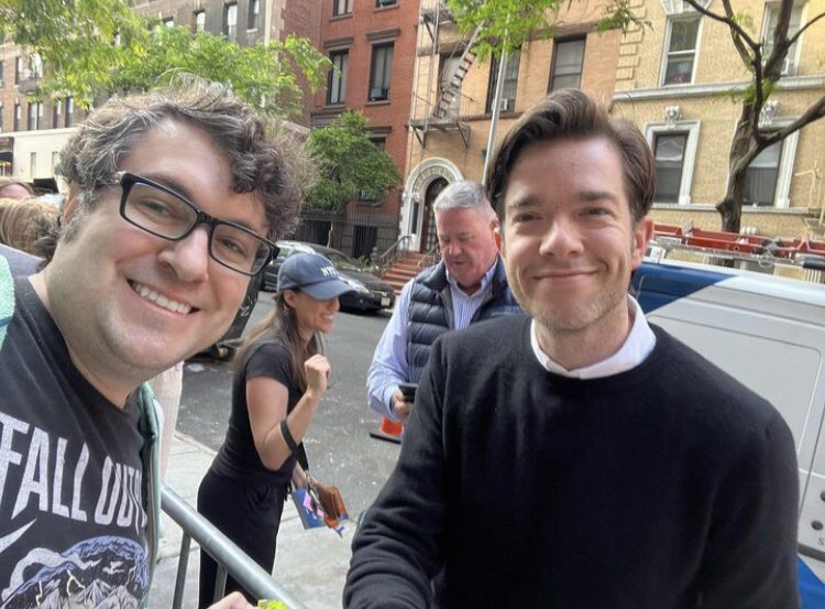 In NYC today #johnmulaney