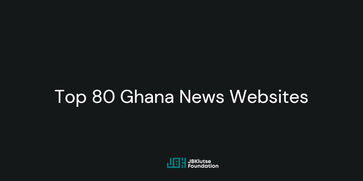JBKlutse featured in the Top 80 Ghana News Websites: Recognizing excellence in Tech News Reporting dlvr.it/Spxz6H