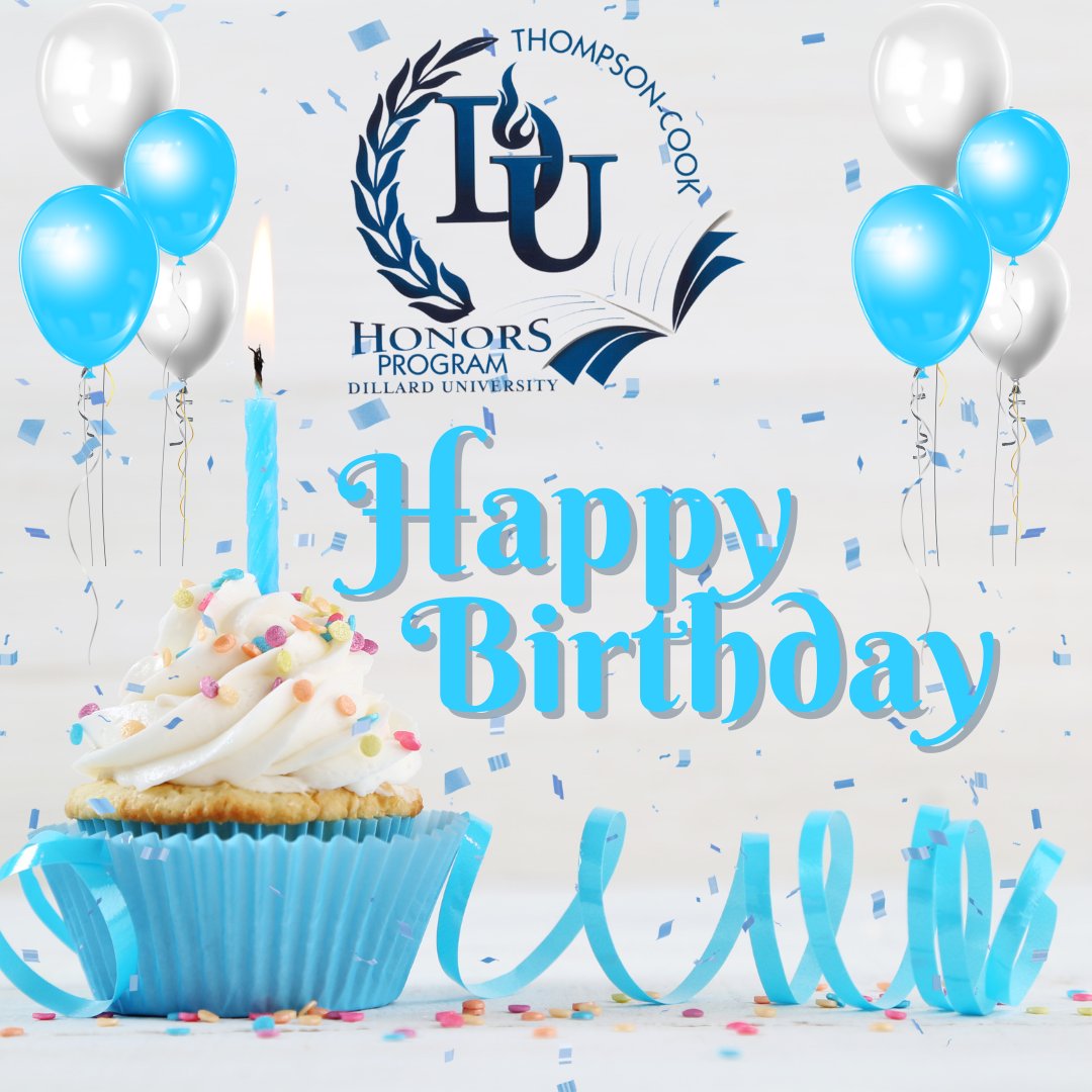 The Thompson Cook Honors Program wants to wish a Happy Birthday to all of our scholars born in the month of May!!!