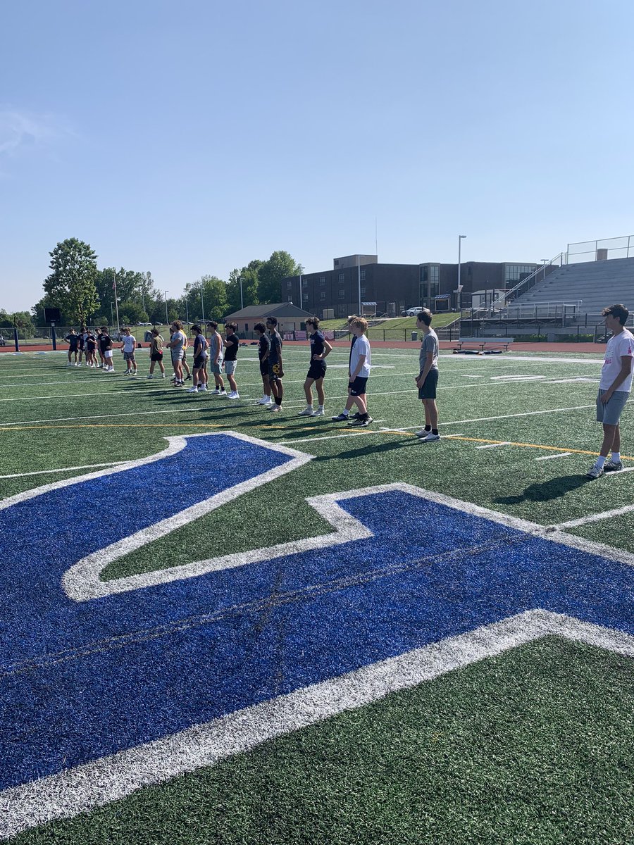 Day #2 of Mini Camp … had a beautiful day on the turf with players full full of enthusiasm and energy … We will be out on turf once again tomorrow … hope to see everyone!