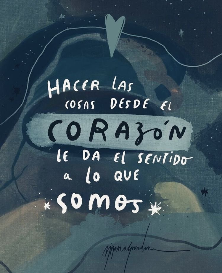 hacer las cosas de corazón ♥️♥️♥️