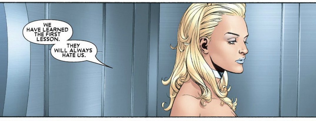 Emma Frost is the mood going into Pride Month