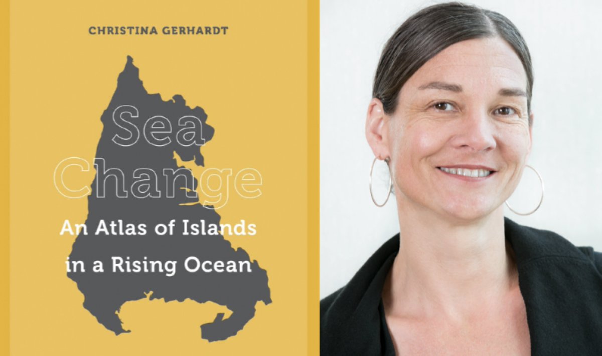 Disappearing Islands: Climate change is raising sea levels, and soon low-lying coastal areas will be under water. @TinaGerhardtEJ discusses 'Sea Change' – on @thenation podcast 'Start Making Sense' bit.ly/3IQ3iCp @ucpress @PrincetonEnviro @CarsonCenter