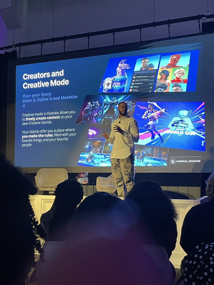 Staceyluvstech's tweet image. Another great event with @Bas and @EpicGames #atlantatechweek @RenderATL #musicinunreal #RenderATL23