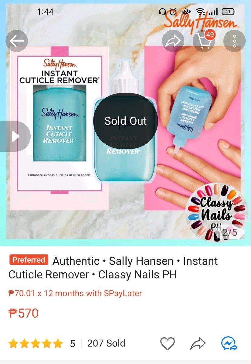 IT'S FREAKING SOLD OUT EVERYWHERE! (including BeautyMNL, LazMall, & ZALORA). I need this so bad, I'm running out of my current bottle 'cause I use it liberally LMAO