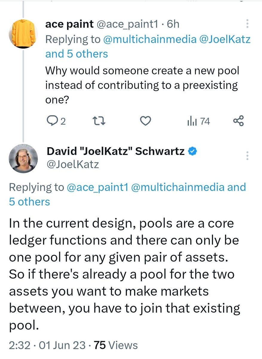 That 27 days 7 minutes isn't random.
277 is the 59th prime
Day 59 (after 4/20) is 6/18 Hammer Day.

There's a deliberate mistake in the next tweet:
pools are a core ledger functions =315
315<>5/31
The whole phrase starting from 'pools are a core'=857 
857 is the 148th prime