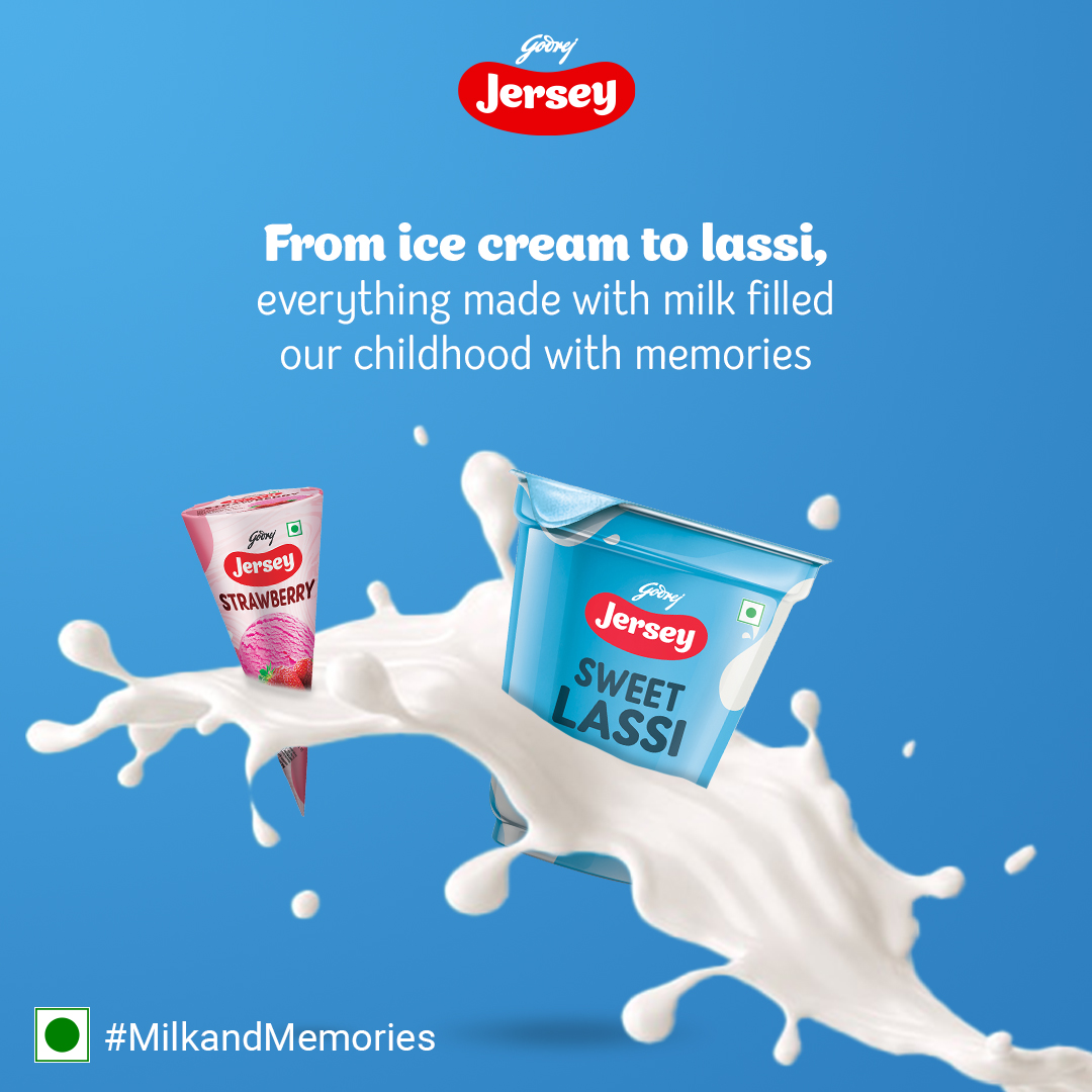 godrejjersey's tweet photo. All the delicious things made with milk always made our day.
#GodrejJersey #MilkDay #childhood #memories #jerseymilk #icecream #sweetlassi #strawberry https://t.co/rVt7bH9JzK