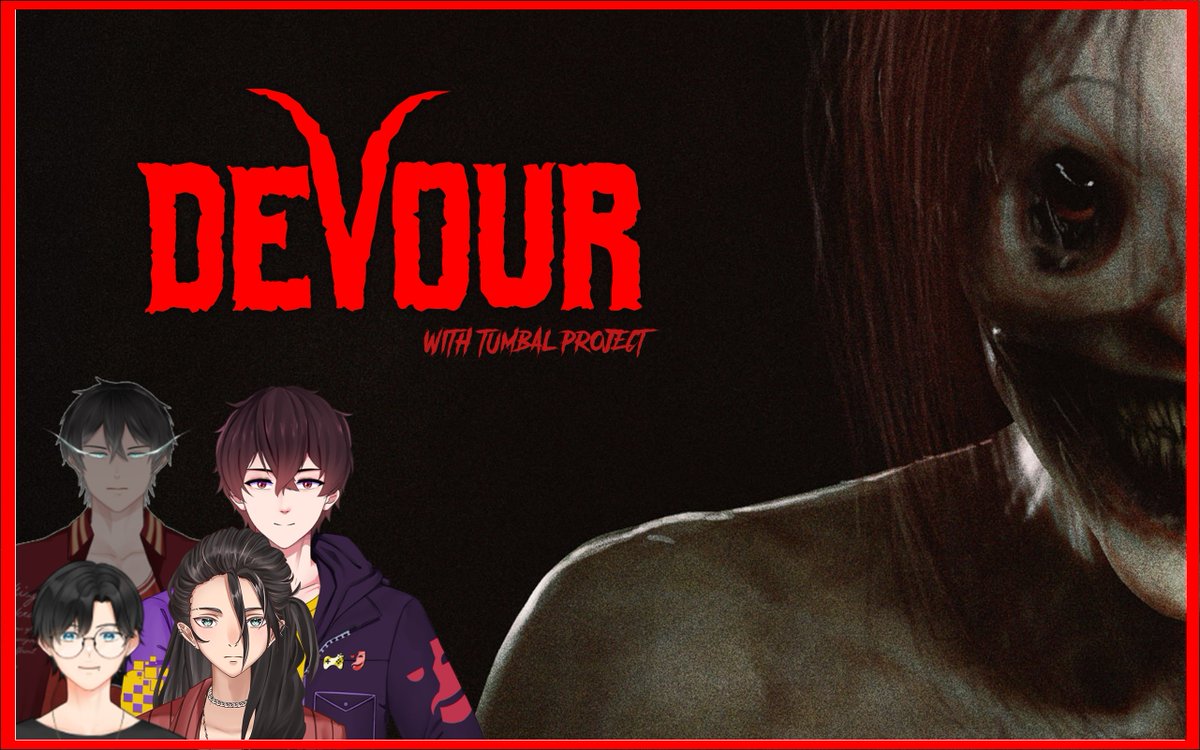 【COLLAB!!!】
My first time collab on my channel with Tumbal project squad hehe. Can we finish this game with happy end?

⏰   : 20:00 WIB   
🗓️   : 1 JUNE 2023
Waiting Room: youtube.com/watch?v=qtJqBd…

#VtuberID #VtuberIndonesia #Rendunk #Devour #Gaming #Horror
