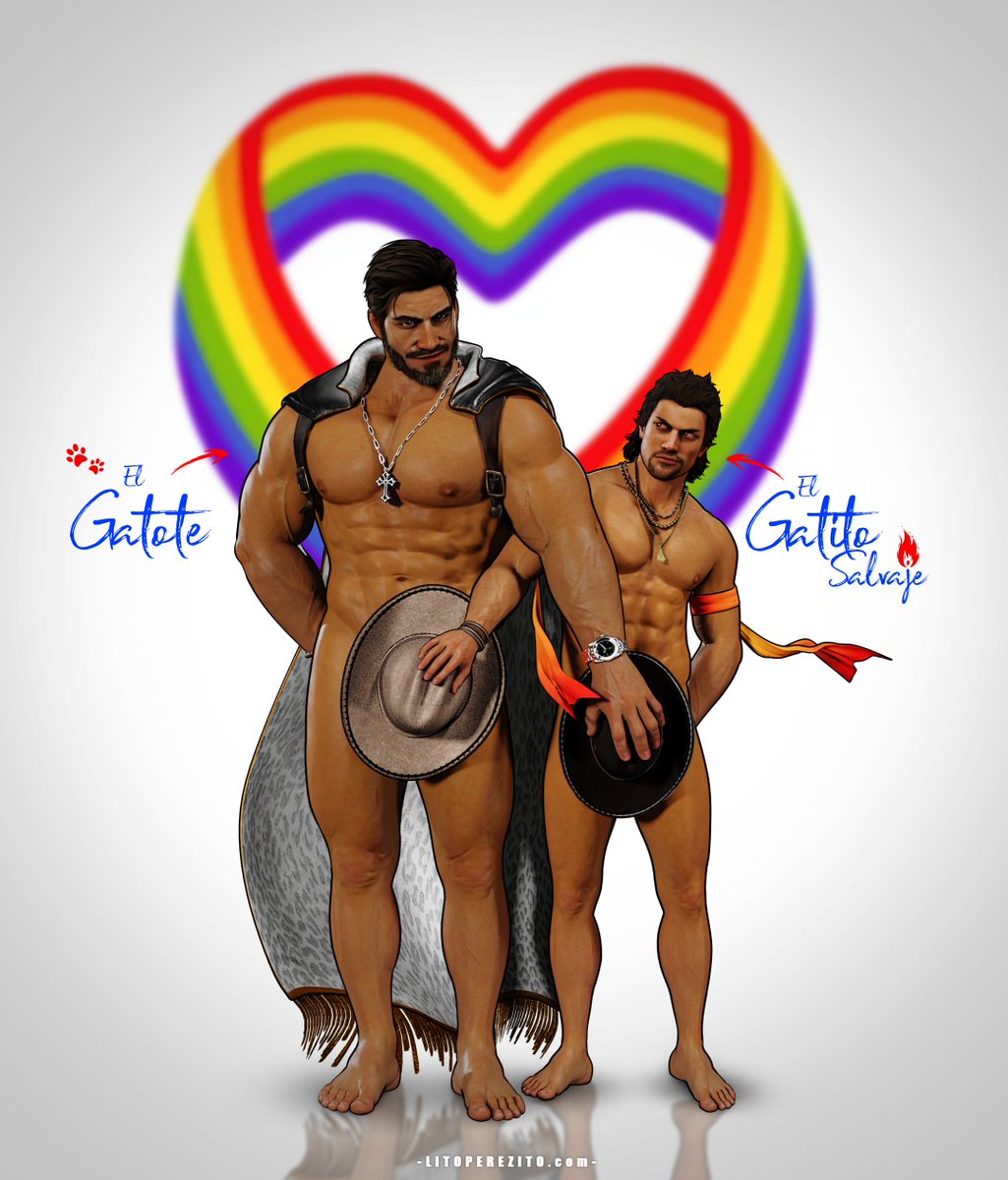 El Gatote y el Gatito Salvaje #PrideMonth 
#king #tekken #elblaze #virtuafighter #kinblaze #elblazeandtheking 
litoperezito.com/kinblaze/