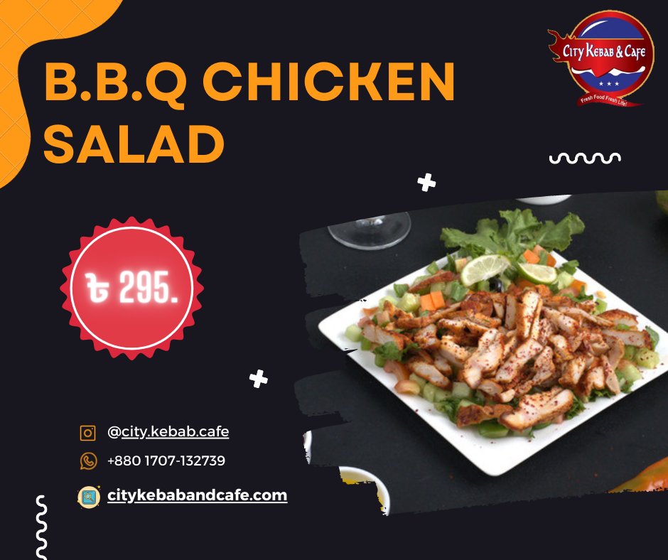 🥗🍗 Elevate Your Salad Game with B.B.Q Chicken Salad! 🍗🥗
#spicy #food #vlogs #spicyfood #foodvlogs #bangladeshfoodvlogs #bangladesh #dhaka #restaurant #foodvlog #dhakafood #Asiafood #Bangladeshifoodvlogger #halkanasta #foodvlogs #turkish #turkishfood #turkishcuisine #kebabfood