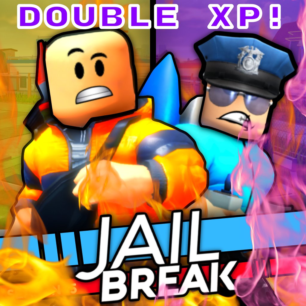 Badimo (Jailbreak) on X: ⏰ Double XP is LIVE in all servers! This is your  last chance to grab amazing Season 10 prizes! Send us screenshots of your  favorites! #Roblox #Jailbreak 👉