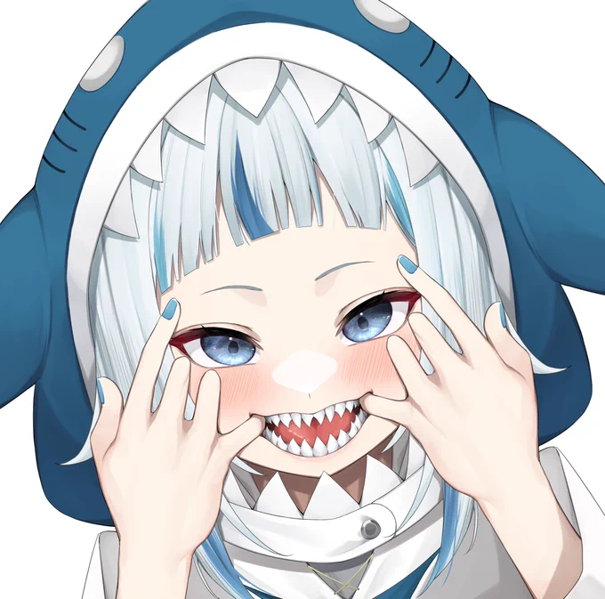 ギザギザShaaaaaaaaaark  #gawrt