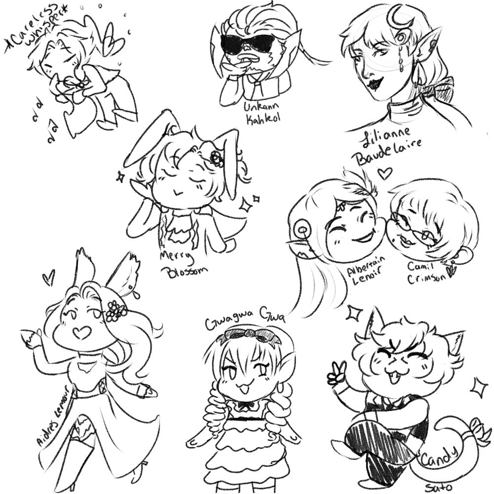 DizziSpells's tweet photo. Art is so hard okay please enjoy these Perfect and Flawless art pieces for
#FFXIVprom https://t.co/aVhvH2HOT3