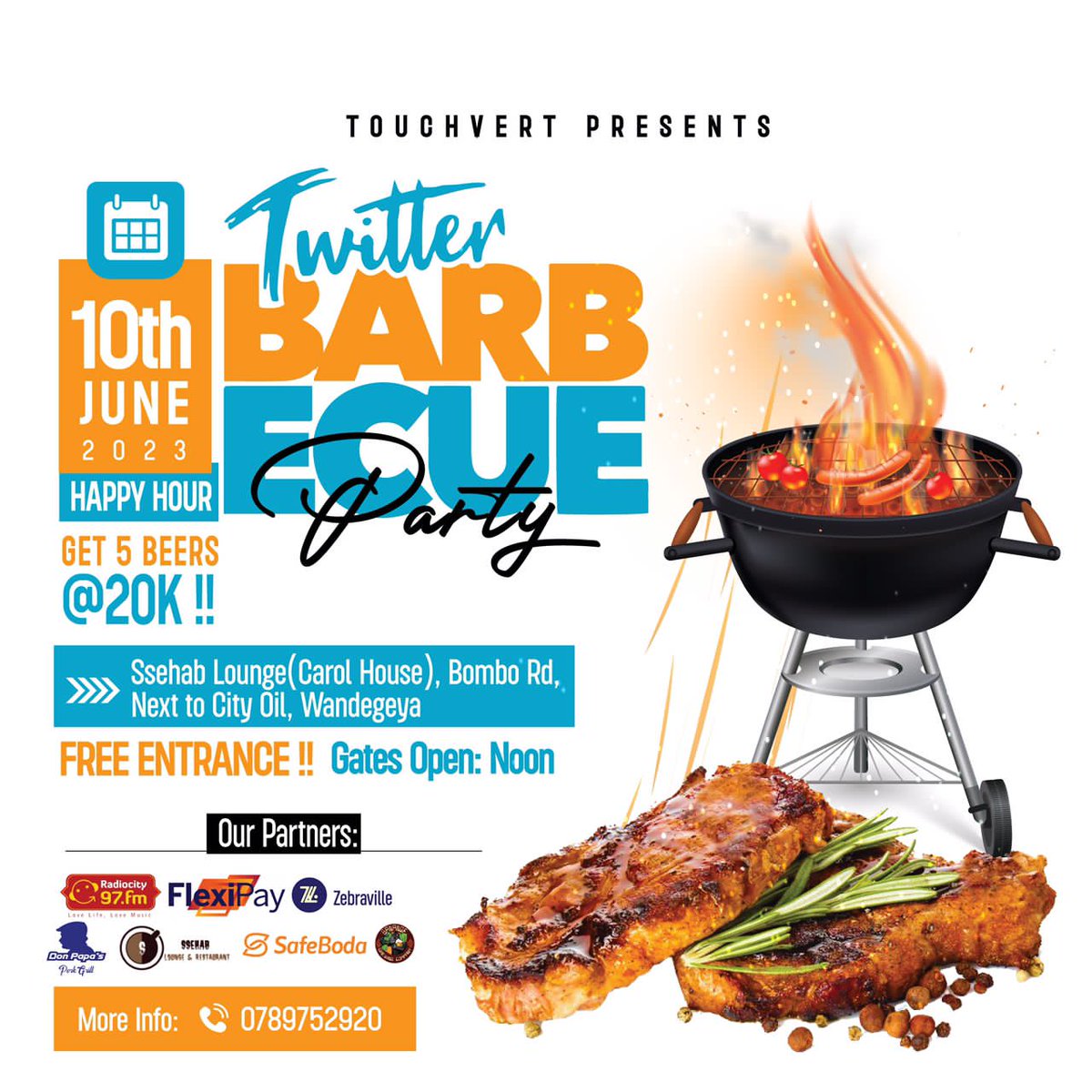 Good morning #UOT #TwitterBarbecueParty