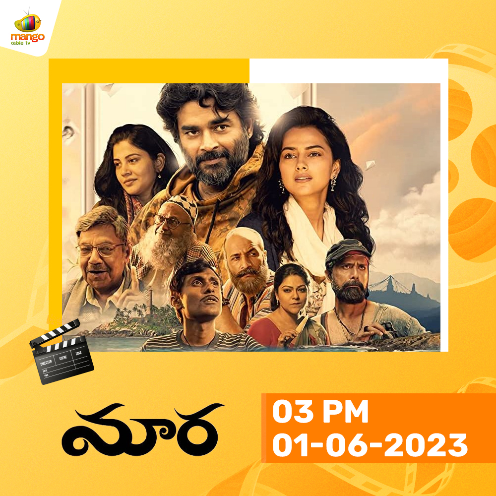 Watch romantic drama #Maara on Mango Cable TV at 3PM.

#Madhavan #ShraddhaSrinath #MangoCableTV #Tollywood
#HappyBirthdayRMadhavan #HBDRMadhavan