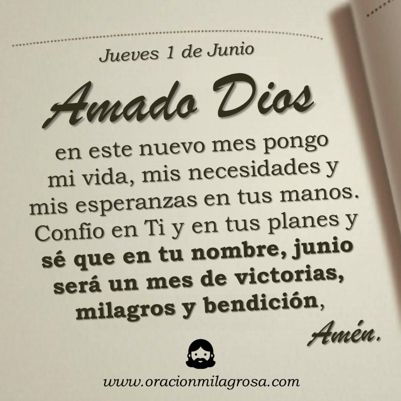 oracion_milagro's tweet photo. Oración para hoy 1 de junio de 2023: https://t.co/Pe5XUAAvbU