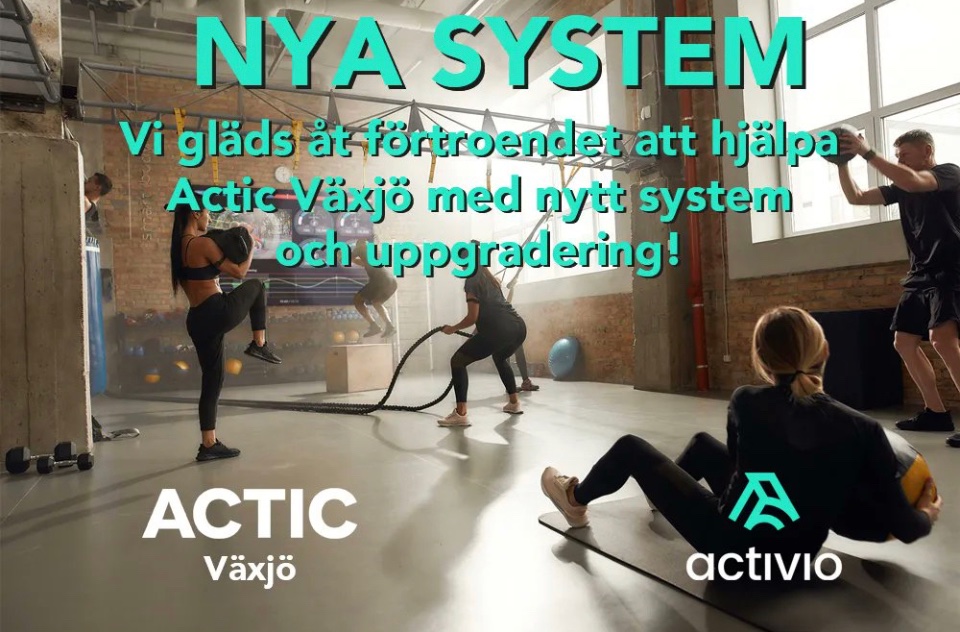 Activio's tweet image. Det glädjer oss att hjälpa nya kunder utveckla sin inomhus cykling med koncept &amp;amp; system🤩
Actic Växjö ger oss förtroendet att samarbeta för att utveckla inomhus cyklingen på sin anläggning✅
Vi vet att anläggningar når större framgång med vårt nya system med puls-, watt &amp;amp; video.