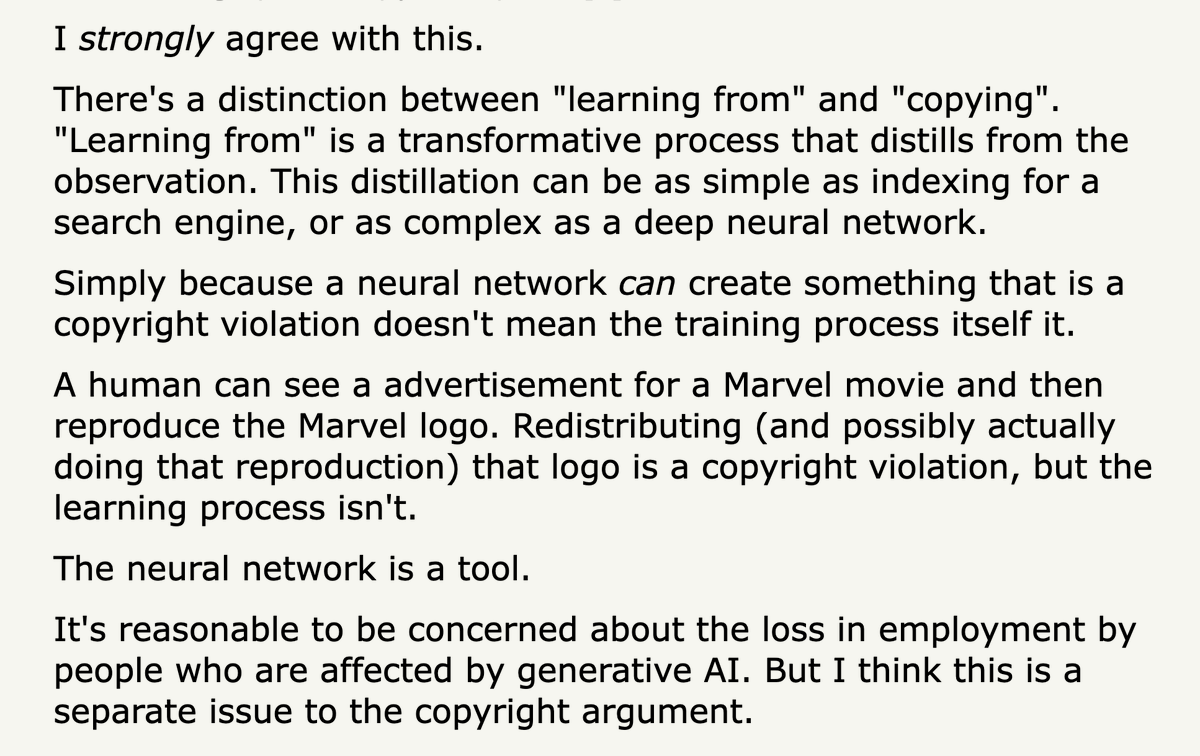 Japan recently reaffirmed that it will not enforce copyrights on data used in AI training.

The policy allows AI to use any data “regardless of whether it is for non-profit or commercial purposes, whether it is an act other than  reproduction, or whether it is content obtained