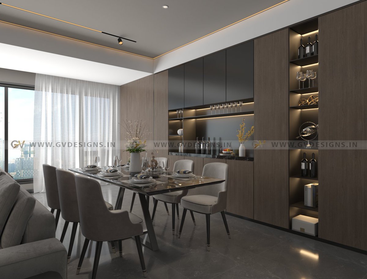 Step into the realm of opulence with our luxurious dining room design.
gvdesigns.in
#gvdesigns #InteriorDesign #BangaloreInteriors #HomeDecor #DesignInspiration #InteriorStyling #SpaceTransformation #DreamHome #ContemporaryDesign #ModernLiving #LuxuryInteriors