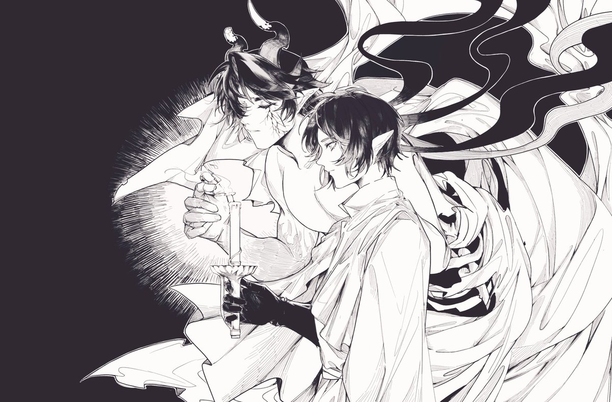 和同担聊的恐怖pa左乐岳……秉烛人乐乐×鬼魂朔哥。