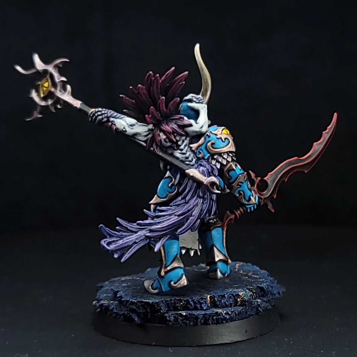 EthanHandwork's tweet photo. Stills and detail shots.
#curseling #tzeentch #paintingwarhammer #warmongers #warhammercommunity #warhammeraos #aos #warhammer https://t.co/iWbvu2JmIo