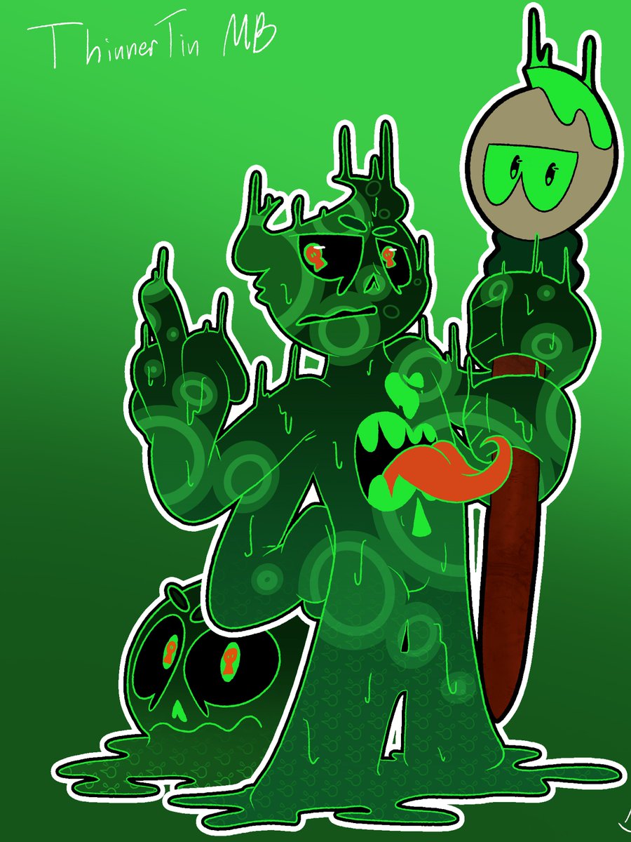 Oh btw I finished the new version of the Toon and Thinner verient of my ToxicSona! :D
I think they came out pretty good! Next up is Inert MB, and making a refrence chart of Toxic MB alongside some emojis / emotions! :D