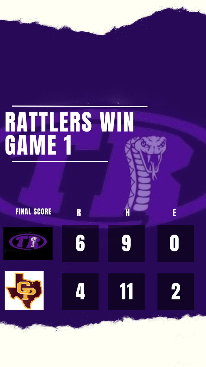 Tolar Rattlers (@tolarbaseball) on Twitter photo 