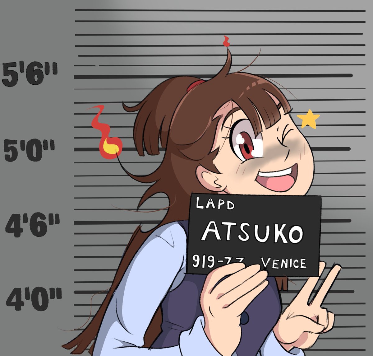 A complete mystery how they ended up in this situation #diakko #LWA_jp #littlewitchacademia